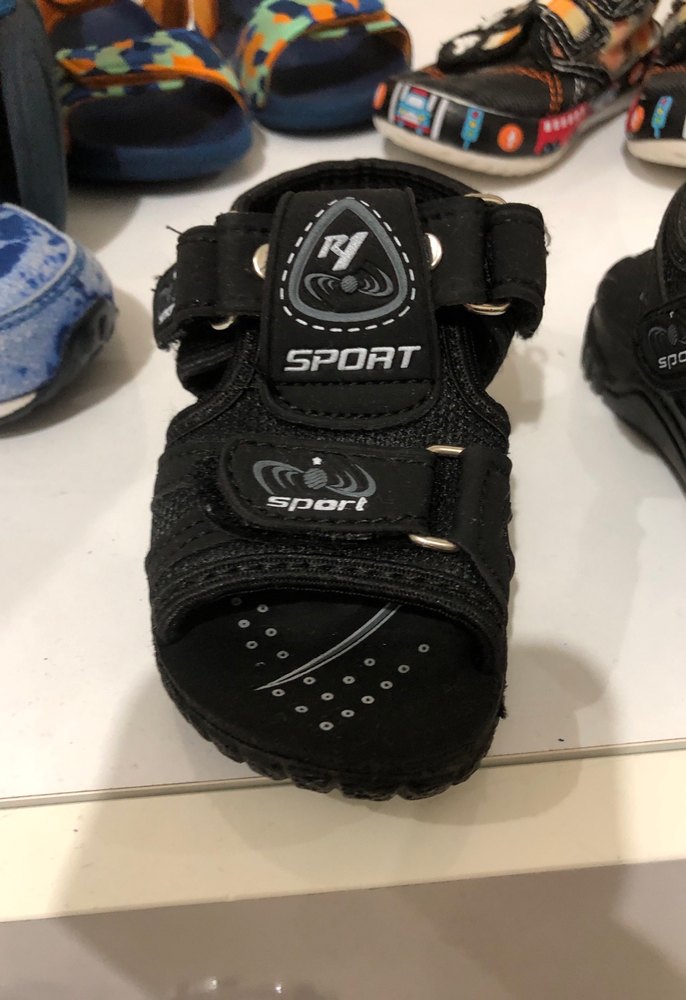 Siyah Erkek Çocuk Spor Sandalet - Görsel 4