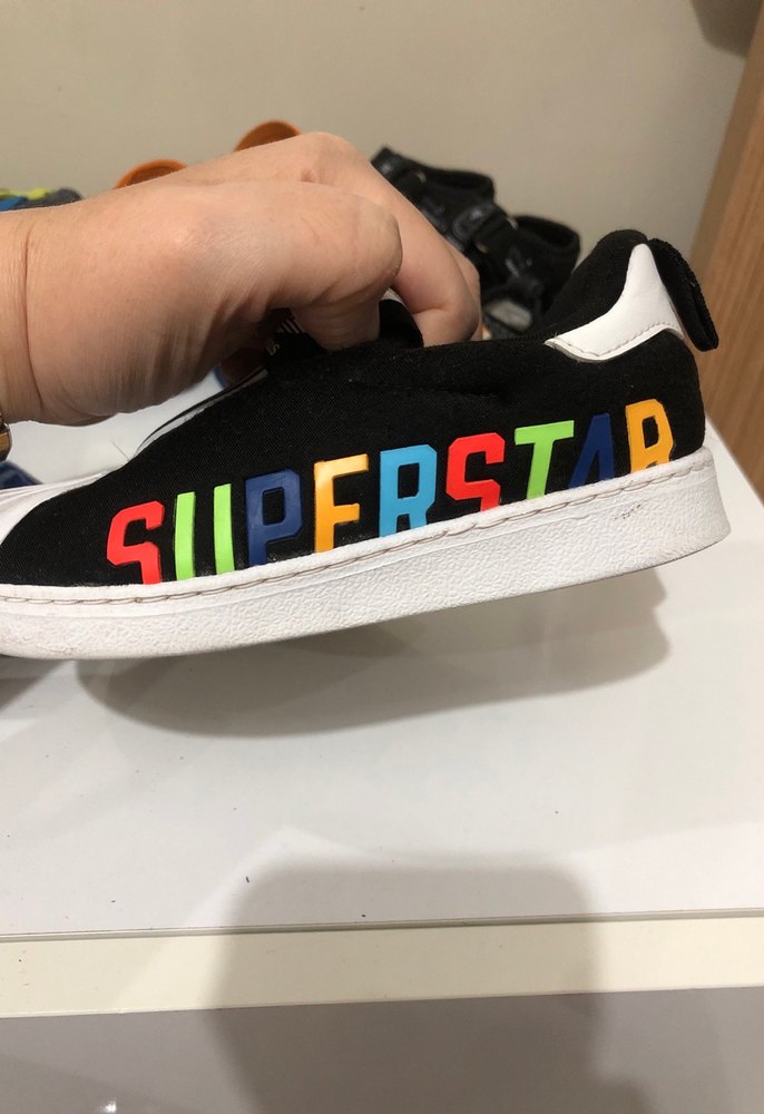 Adidas Siyah Bantlı süperstar - Görsel 2