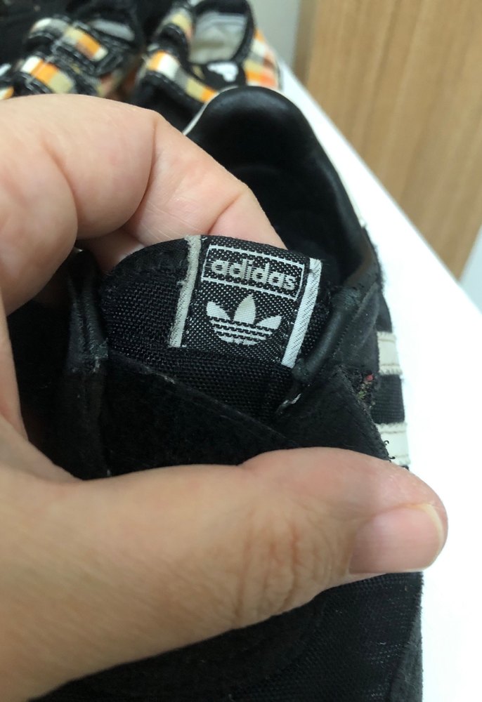 Erkek Çocuk Siyah Zebra Desenli Cırt Cırtlı Spor Ayakkabı - Görsel 5