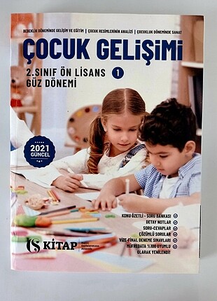 Çocuk gelişimi 2.sinif ön lisans güz dönemi 1.kitap