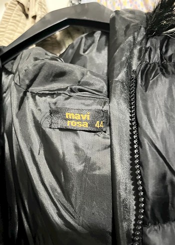 Siyah Uzun Kürklü Kadın Yelek - Görsel 2