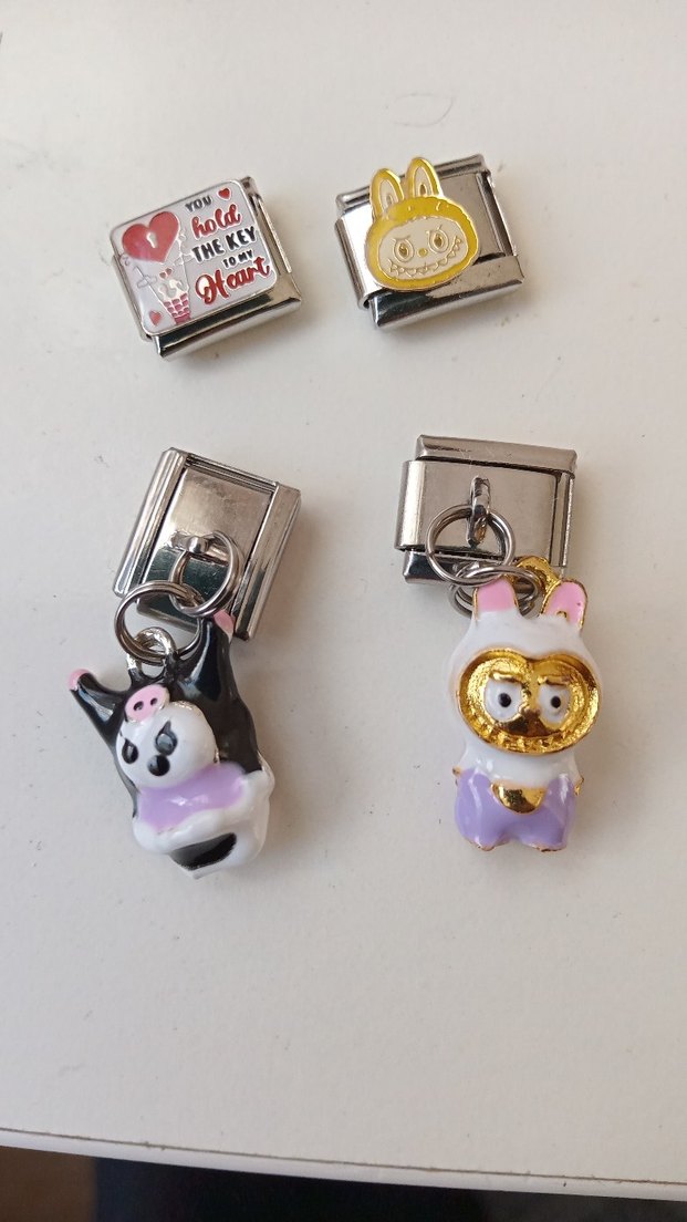 Renkli Kadın Charm Bileklik Uçları - Görsel 2