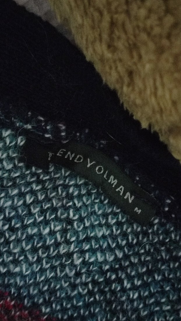 Desenli noel Tarzı Hırka - Görsel 3