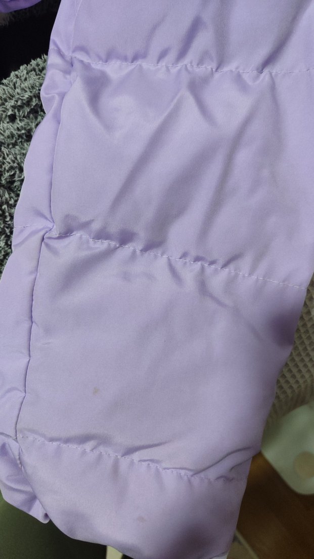 Mor Kapüşonlu Kalın Mont - Görsel 2