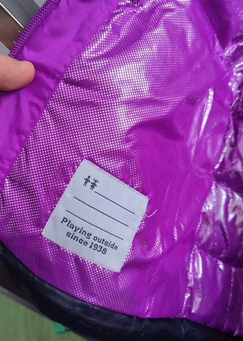 Columbia Mor Fermuarlı Çocuk Kışlık Mont - Görsel 5