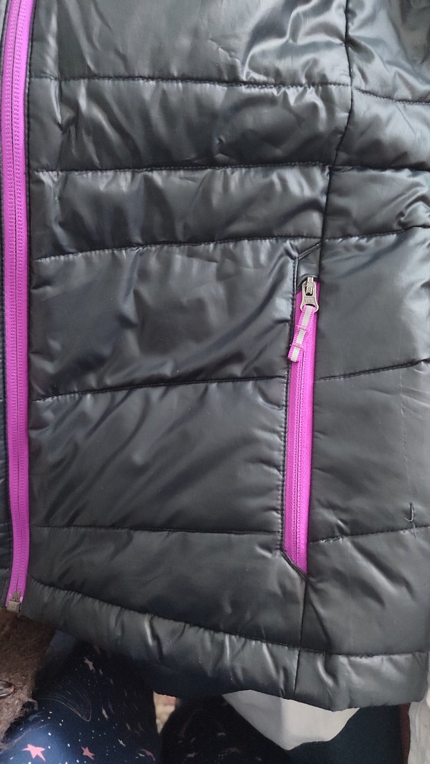 Columbia Mor Fermuarlı Çocuk Kışlık Mont - Görsel 3