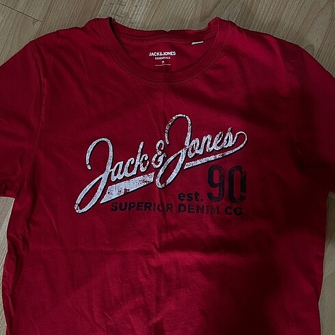 Jack and jones orijinal kırmızı tshirt