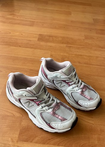 Pembe Bağcıklı kız çocuk Spor Ayakkabı - Görsel 2