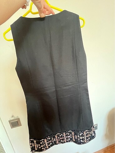 Siyah şık elbise - Görsel 4