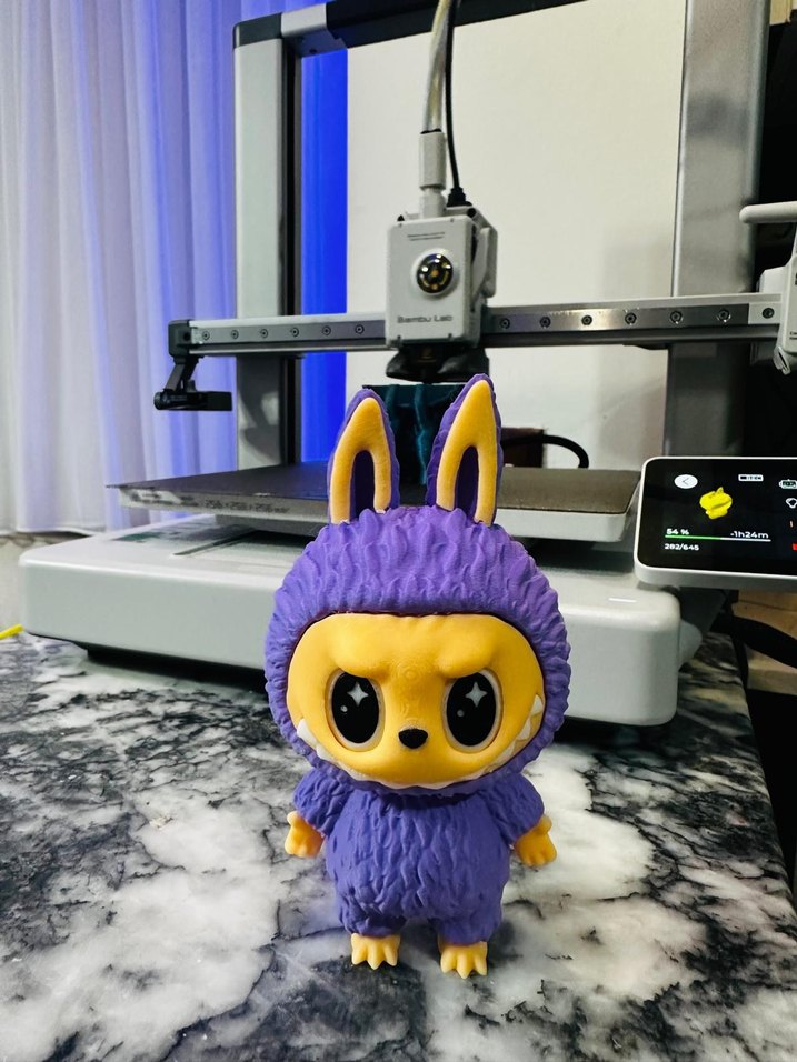 Renkli labubu Kostümlü Aksiyon Figürleri - Görsel 2