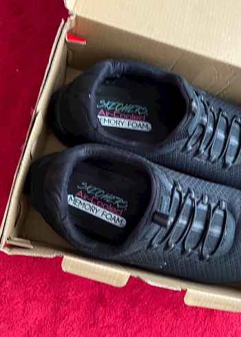 Skechers Skechers Memory Foam Siyah Kadın Spor Ayakkabı