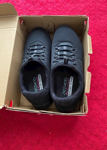 Skechers Memory Foam Siyah Kadın Spor Ayakkabı
