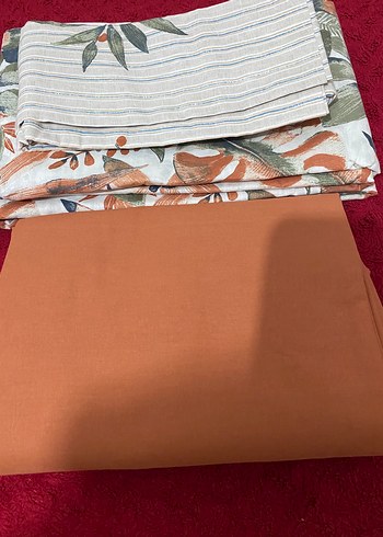 Çiçek Desenli Beyaz Nevresim ve Çarşaf Takımı - Görsel 6