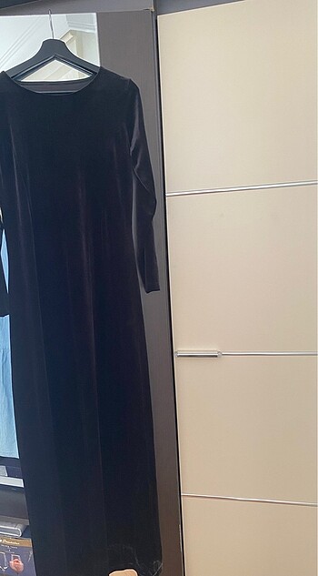 Kadife yeni elbise