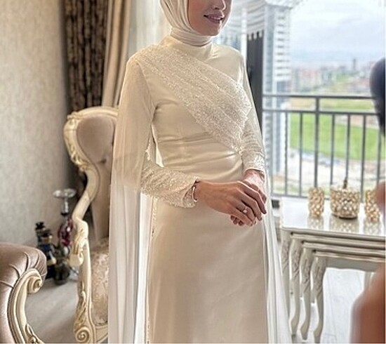 36 Beden Elif Şimal İsteme/Nişan/Evden Çıkış Elbisesi