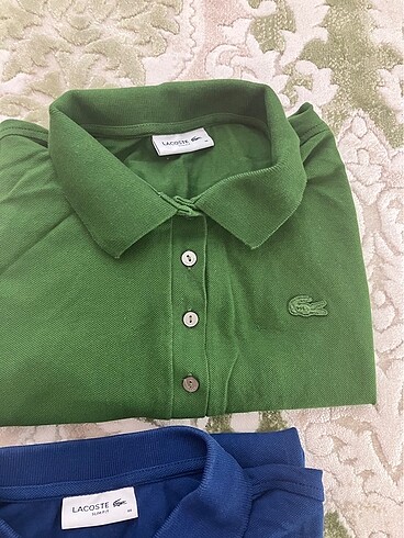 40 Beden yeşil Renk Lacoste tshirt