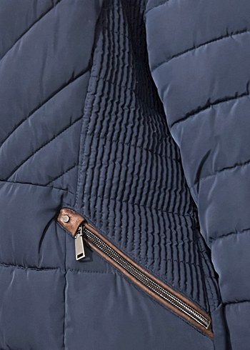 Erkek çocuk Lacivert Fermuarlı Kısa Kaban - Görsel 7