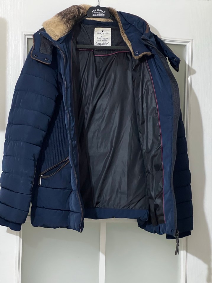 Erkek çocuk Lacivert Fermuarlı Kısa Kaban - Görsel 2