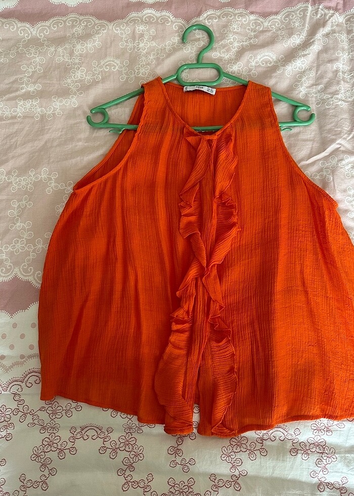 Turuncu bluz - Görsel 2