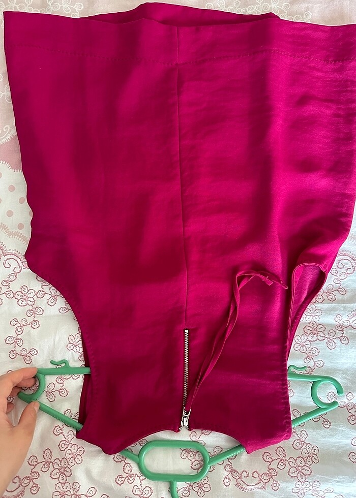 Fuşya bluz - Görsel 5