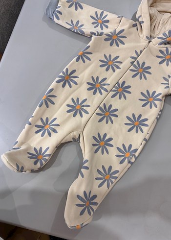 Kapüşonlu, Kemerli Bebek Kış Tulumu - Görsel 5