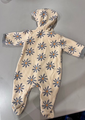 Kapüşonlu, Kemerli Bebek Kış Tulumu - Görsel 6