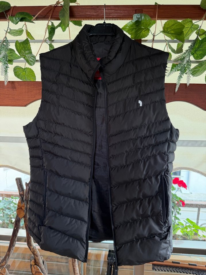 The North Face Siyah erkek Şişme Yelek - Görsel 4