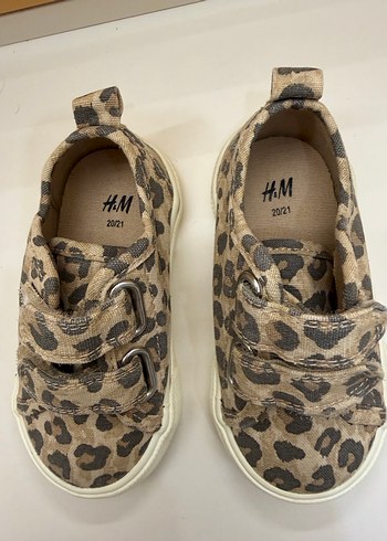 Leopar Desenli Kız Çocuk Spor Ayakkabı - Görsel 2