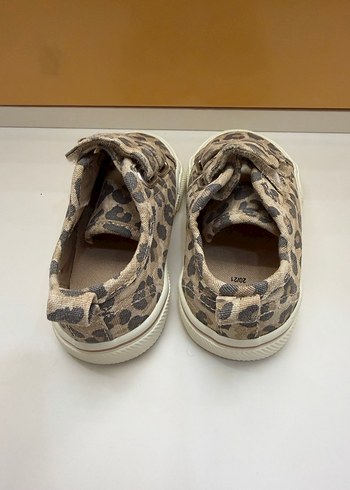 Leopar Desenli Kız Çocuk Spor Ayakkabı - Görsel 6