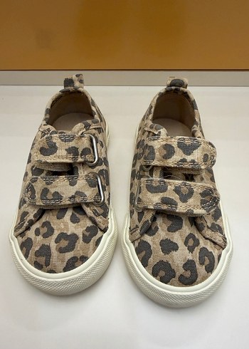 Leopar Desenli Kız Çocuk Spor Ayakkabı - Görsel 7