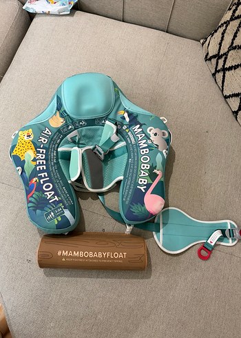 Turkuaz Desenli Bebek Güneş Koruyucu MamboBaby - Görsel 8