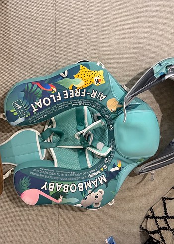 Turkuaz Desenli Bebek Güneş Koruyucu MamboBaby - Görsel 4