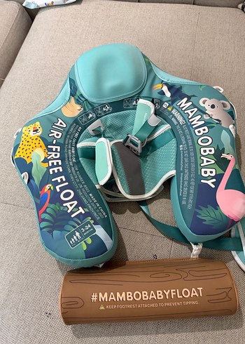 Turkuaz Desenli Bebek Güneş Koruyucu MamboBaby - Görsel 9