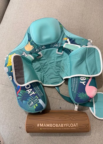 Turkuaz Desenli Bebek Güneş Koruyucu MamboBaby - Görsel 7