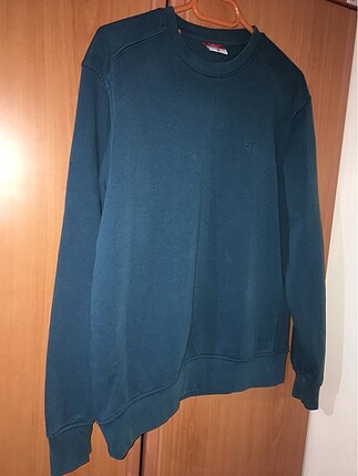 Petrol yeşili sweatshirt