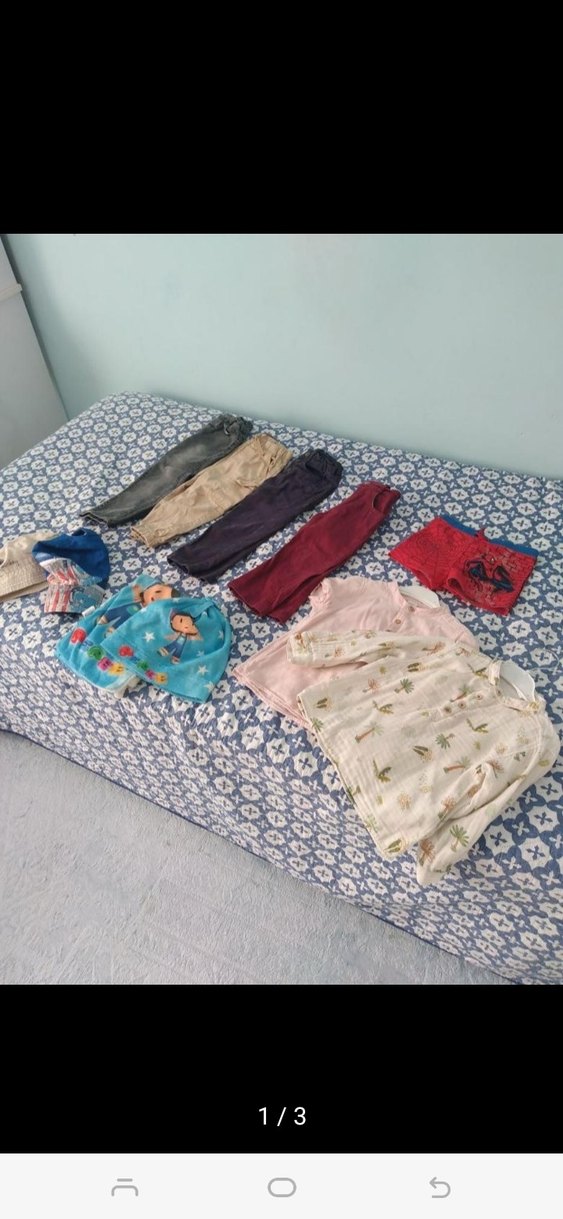 Kız Çocukları İçin Elastik Bel Denim Pantolon - Görsel 2