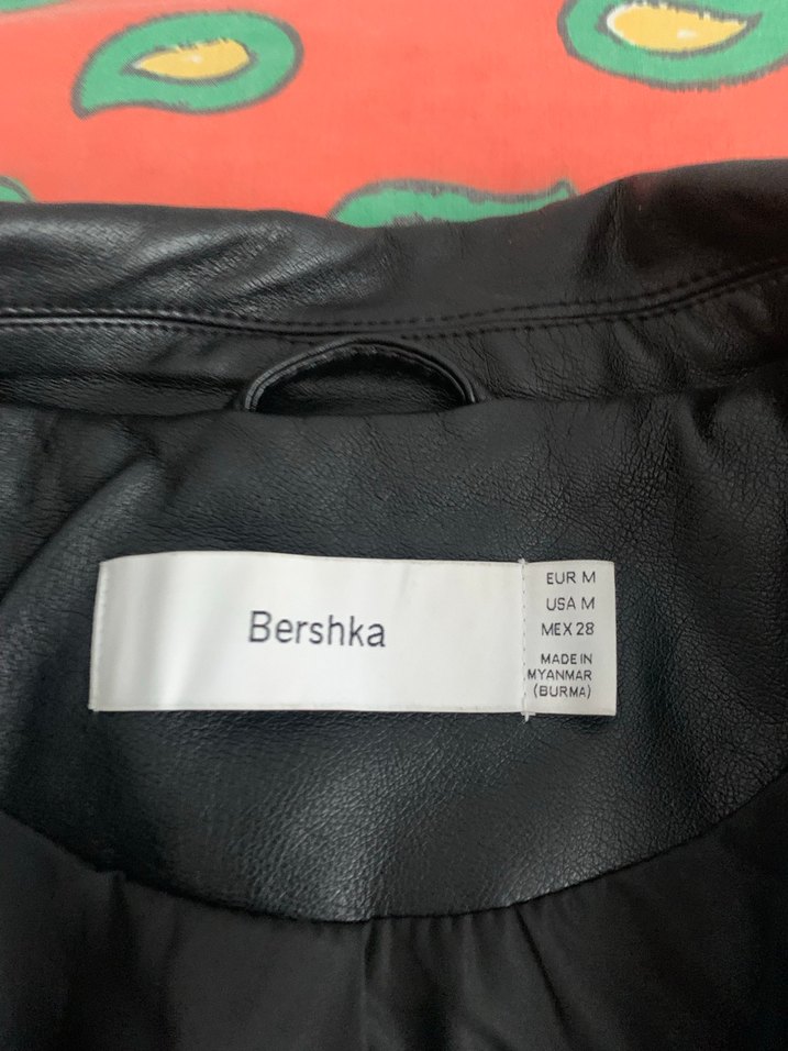 Siyah Deri Biker Ceket Kadın - Görsel 3