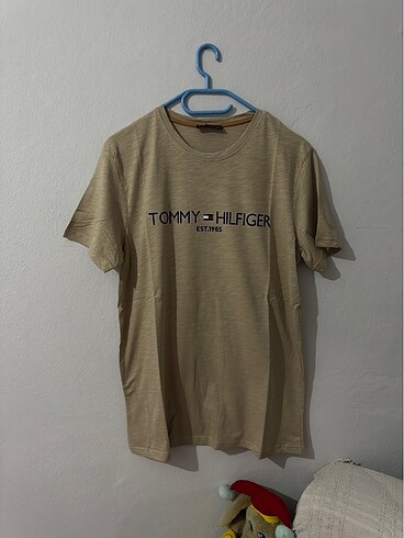 l/xl Beden kahverengi Renk Tommy Hilfiger tişörtler