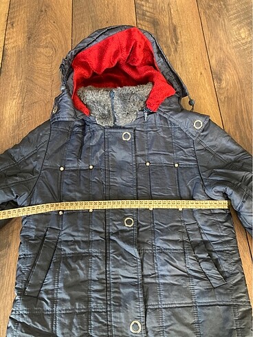 7 Yaş Beden lacivert Renk MEN ANORAK 7-8 YAŞ KIZ KABAN