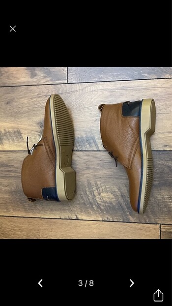 40 Beden US POLO ASSN ORJİNAL DERİ BOT ETİKETLİ