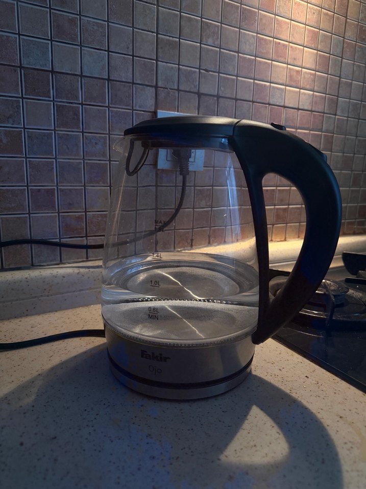 Fakir Ojo Mavi Cam Su Isıtıcı - Görsel 2