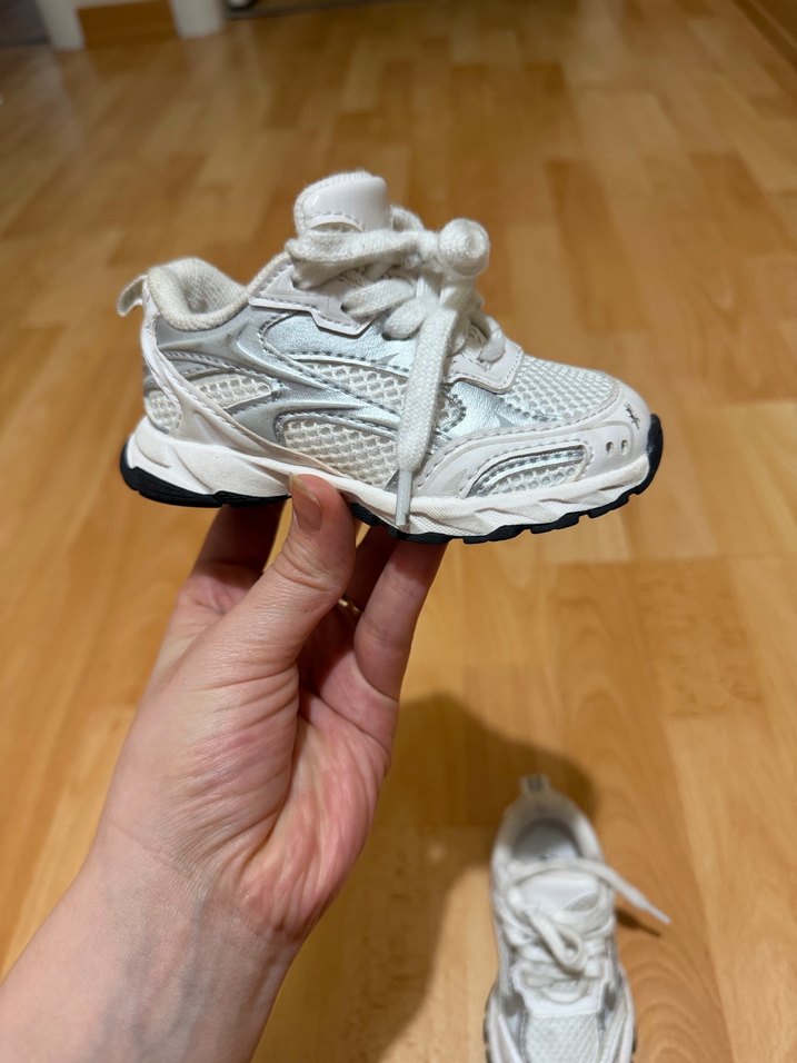 Zara Beyaz Çocuk Sneakers - Görsel 4