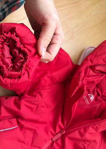Zara Bebek Kırmızı Fermuarlı Kayak Tulumu - Görsel 2