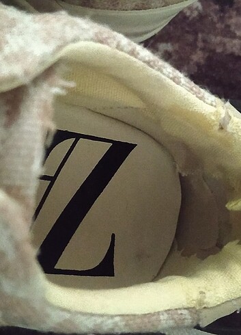 36 Beden Zara model leopar desenli ayakkabı 
