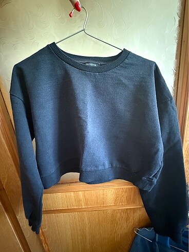 m Beden siyah Renk Crop sweatshirt