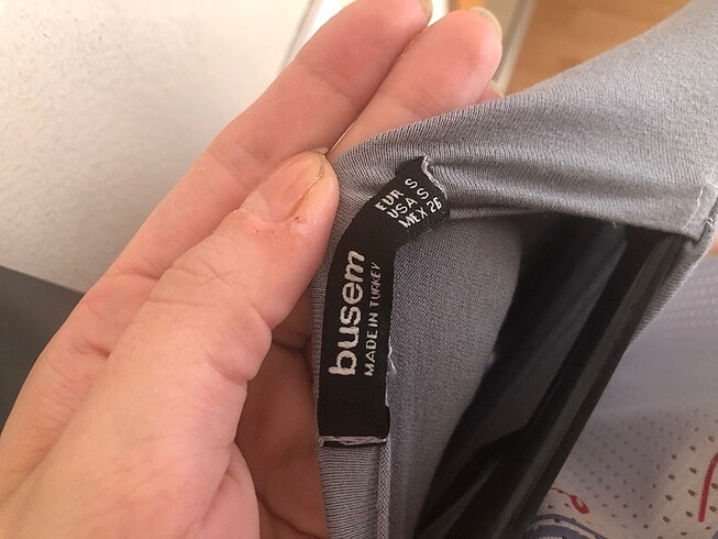 Diğer Gri uzun kol crop