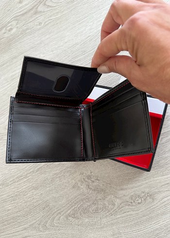 Guess Siyah Erkek Cüzdan Modern Klasik - Görsel 7
