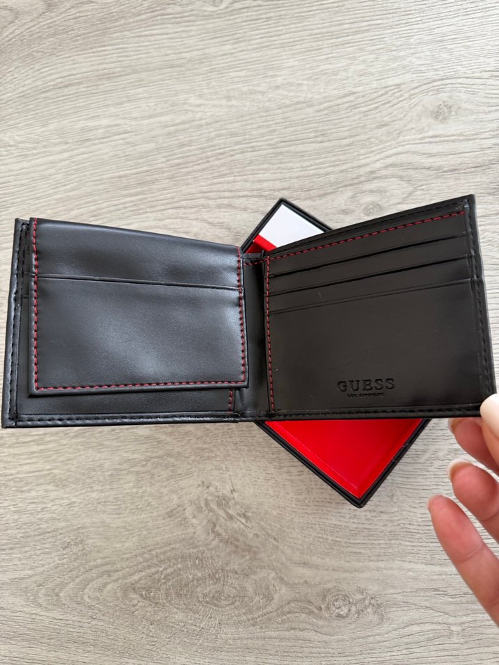 Guess Siyah Erkek Cüzdan Modern Klasik - Görsel 4