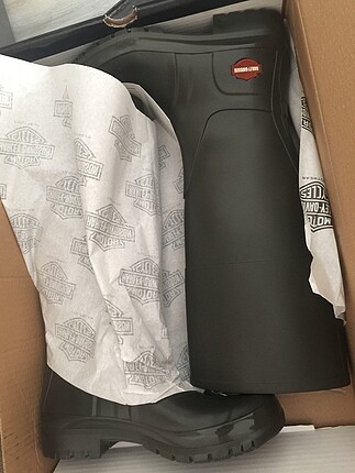 Harley davidson 0 yağmur çizmesi