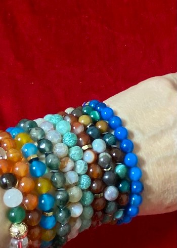 Renkli Boncuklu Bohem Kadın Bileklik - Görsel 2